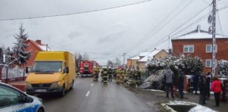 UWAGA! ZDARZENIE DROGOWE W SOKOLNIKACH