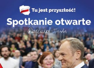 SPOTKANIE OTWARTE Z DONALDEM TUSKIEM