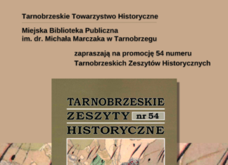 PROMOCJA KOLEJNEGO NUMERU TARNOBRZESKICH ZESZYTÓW HISTORYCZNYCH