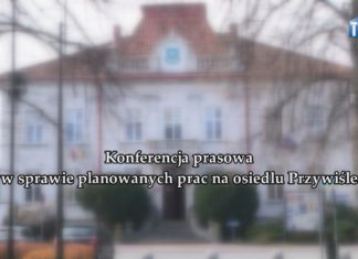 2023.05.15 – KONFERENCJA PRASOWA W SPRAWIE PLANOWANYCH PRAC NA OSIEDLU PRZYWIŚLE