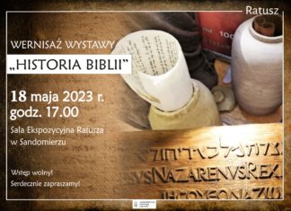 WERNISAŻ WYSTAWY “HISTORIA BIBLII”