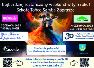 SZKOŁA TAŃCA “SAMBA” BĘDZIE ŚWIĘTOWAĆ 30-LECIE!