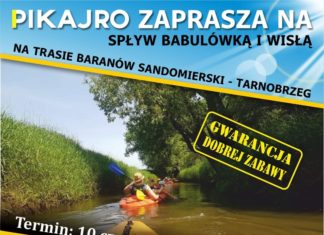 SPŁYW BABULÓWKĄ I WISŁĄ
