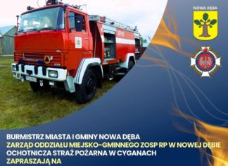 ZAWODY SPORTOWO-POŻARNICZE W CYGANACH