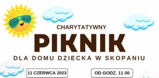 CHARYTATYWNY PIKNIK DLA DOMU DZIECKA W SKOPANIU