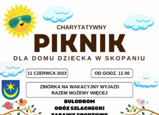 CHARYTATYWNY PIKNIK DLA DOMU DZIECKA W SKOPANIU