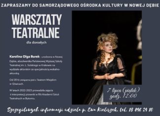 WARSZTATY TEATRALNE DLA DOROSŁYCH
