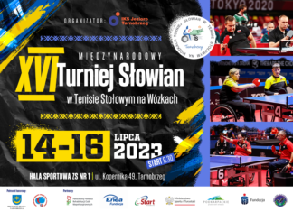 MIĘDZYNARODOWY XVI TURNIEJ SŁOWIAN W TENISIE STOŁOWYM NA WÓZKACH