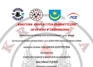 WAKACYJNA KROPLA ŻYCIA ENERGETYCZNIE