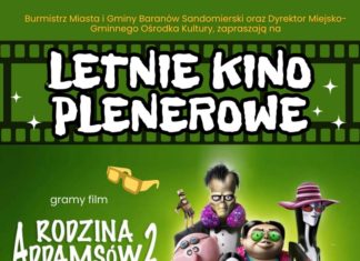 LETNIE KINO PLENEROWE W BARANOWIE SANDOMIERSKIM