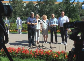 2023.08.14 – KONFERENCJA PRASOWA PLATFORMY OBYWATELSKIEJ W TARNOBRZEGU