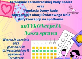ANTYKONCEPCJA – NASZA SPRAWA. TRK ZAPRASZA NA SPOTKANIE