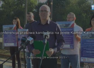 2023.09.28 – KONFERENCJA PRASOWA KANDYDATA NA POSŁA – KAMILA KALINKI