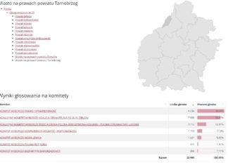 WYBORY DO PARLAMENTU. TAK GŁOSOWAŁ TARNOBRZEG