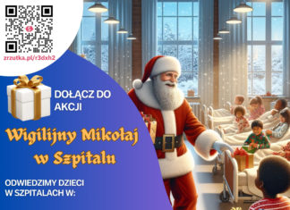 “WIGILIJNY MIKOŁAJ W SZPITALU” – ŚWIĄTECZNA RADOŚĆ DLA DZIECI W SZPITALACH