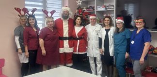 ŚWIĘTY MIKOŁAJ W POWIATOWYM SZPITALU