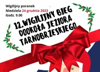 WIGILIJNY BIEG DOOKOŁA JEZIORA TARNOBRZESKIEGO