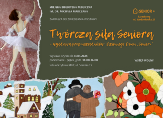 TWÓRCZA SIŁA SENIORA NA WYSTAWIE W MIEJSKIEJ BIBLIOTECE