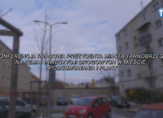 2024.01.23 – KONFERENCJA PRASOWA PREZYDENTA MIASTA TARNOBRZEGA NA TEMAT INWESTYCJI DROGOWYCH W MIEŚCIE – PODSUMOWANIA I PLANY