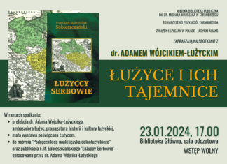 SPOTKANIE Z DR ADAMEM WÓJCIKIEM-ŁUŻYCKIM