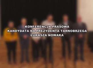 2024.02.14 – KONFERENCJA PRASOWA KANDYDATA NA PREZYDENTA ŁUKASZA NOWAKA