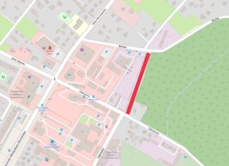 UWAGA! POŁĄCZENIE ULIC BORÓW I FABRYCZNEJ W TARNOBRZEGU NIEPRZEJEZDNE