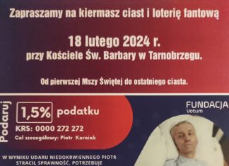 CHARYTATYWNY KIERMASZ CIAST