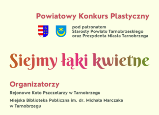 “SIEJMY ŁĄKI KWIETNE” – KONKURS PLASTYCZNY