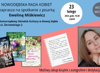SPOTKANIE Z EWELINĄ MIŚKIEWICZ