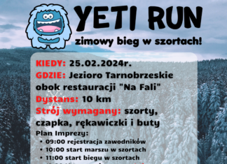 YETI RUN – ZIMOWY BIEG W SZORTACH