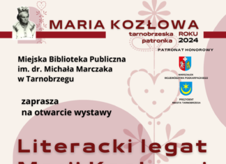 “LITERACKI LEGAT MARII KOZŁOWEJ” W MBP TARNOBRZEG