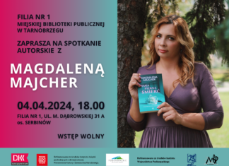 SPOTKANIE AUTORSKIE Z MAGDALENĄ MAJCHER