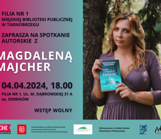 SPOTKANIE AUTORSKIE Z MAGDALENĄ MAJCHER