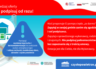 OSTRZEŻENIE DLA WNIOSKODAWCÓW I BENEFICJENTÓW PROGRAMU „CZYSTE POWIETRZE”