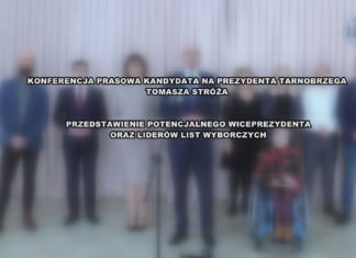 2024.03.04 – KONFERENCJA PRASOWA KANDYDATA NA PREZYDENTA TOMASZA STRÓŻA