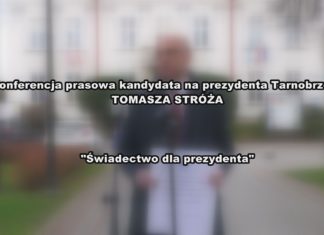 2024.03.22 – KONFERENCJA KANDYDATA NA PREZYDENTA TOMASZA STRÓŻA – “ŚWIADECTWO DLA PREZYDENTA”