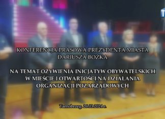 2024.03.26 – KONFERENCJA PRASOWA PREZYDENTA MIASTA DARIUSZA BOŻKA