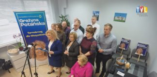 2024.03.28 – KONFERENCJA PRASOWA KANDYDATKI NA PREZYDENTA TARNOBRZEGA GRAŻYNY POTAŃSKIEJ