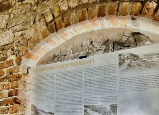 KOLEJNA NOWA WYSTAWA W PODZIEMNEJ TRASIE TURYSTYCZNEJ W SANDOMIERZU