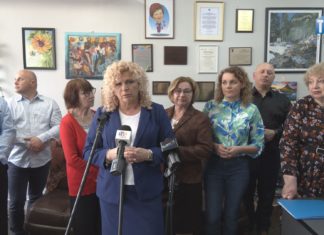 2024.04.04 – KONFERENCJA PRASOWA KANDYDATKI NA PREZYDENTA TARNOBRZEGA GRAŻYNY POTAŃSKIEJ