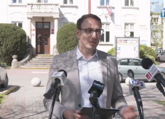 2024.04.09 – KONFERENCJA PRASOWA KANDYDATA NA PREZYDENTA TARNOBRZEGA ŁUKASZA NOWAKA