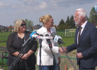 2024.04.13 – KONFERENCJA PRASOWA PREZYDENTA TARNOBRZEGA Z UDZIAŁEM MINISTER EDUKACJI BARBARY NOWACKIEJ