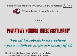 POWIATOWY KONKURS INTERDYSCYPLINARNY