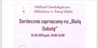 BIAŁA SOBOTA W NOWODĘBSKIM SZPITALU