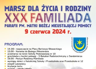 MARSZ DLA ŻYCIA I RODZINY. XXX FAMILIADA