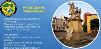 PTTK ZAPRASZA NA PIESZĄ WYCIECZKĘ PO TARNOBRZEGU