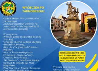 PTTK ZAPRASZA NA PIESZĄ WYCIECZKĘ PO TARNOBRZEGU