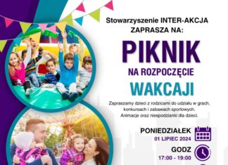 PIKNIK NA ROZPOCZĘCIE WAKACJI – ZMIANA TERMINU!