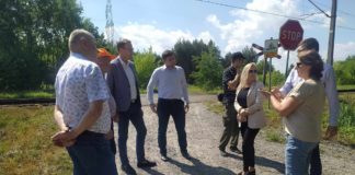 ROZMOWY Z PKP W SPRAWIE ODWODNIENIA PÓL