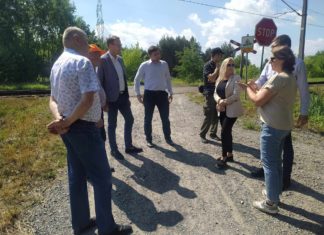 ROZMOWY Z PKP W SPRAWIE ODWODNIENIA PÓL